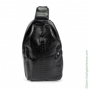 Мужская сумка слинг 7709-1 Черный черный