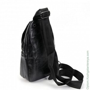 Мужская сумка слинг 7709-1 Черный черный