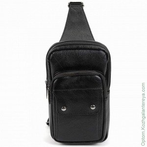 Мужская сумка слинг LZ8803 Блек черный