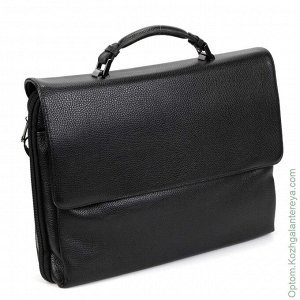 Мужской кожаный портфель 5229-5 Блек черный