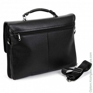 Мужской кожаный портфель 5229-5 Блек черный