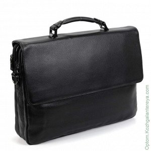 Мужской кожаный портфель 8865-5 Блек черный