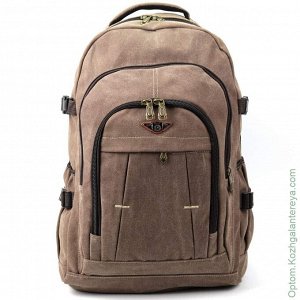 Рюкзак текстильный 838 Коричневый коричневый