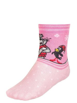 Зимние плюшевые носки с персонажами из мультфильма «Простоквашино»