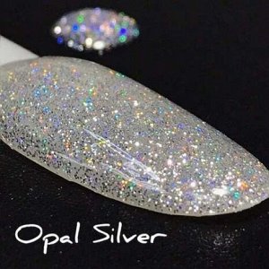 Grattol, Гель-лак OS - Opal Silver  (9 мл.)