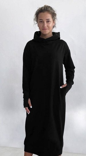 Платье женское 1602-010 черный
