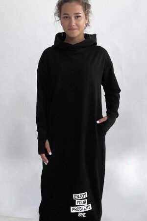 Платье женское 1602-010 черный (enjoy)