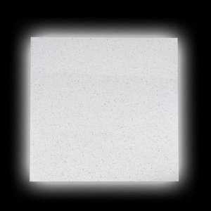 Светоотражающая термонаклейка «Квадрат», 5 * 5 см, 5 шт, цвет серый