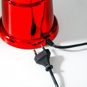 Светильник "Рыбки" LED хром красный h=40 см