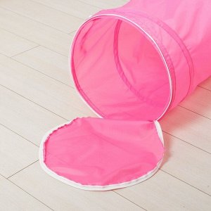 Школа талантов Игровой туннель для детей «Кот», цвет розовый