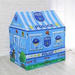 Детская игровая палатка «Полицейский участок» 70*93*103 см