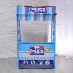 Детский игровой тент «Полицейский участок» 60*80*99 см