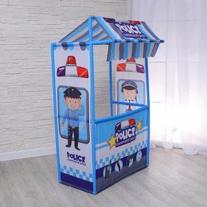 Детский игровой тент «Полицейский участок» 60*80*99 см