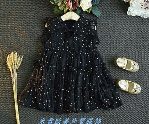 Платье, черный