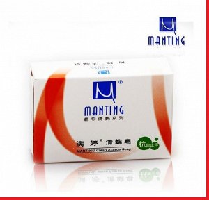 Мыло "manting" от демодекоза антибактериальное,100 гр