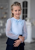 Сенека, цвет голубой