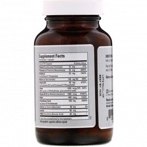 Metabolic Maintenance, Фосфорилированный комплекс витамина B, 100 капсул