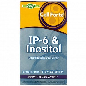 Nature&#039;s Way, Cell Fort?, IP-6 и инозитол, 120 растительных капсул