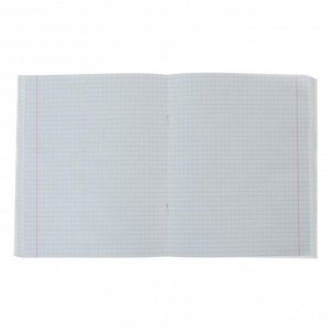 Тетрадь 96 листов в клетку "Неон", белый блок, обложка мелованный картон, МИКС