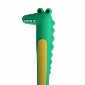 Ручка гелевая-прикол "Крокодил зеленый"
