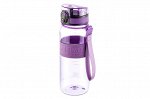 Бутылка для воды 650 мл 7,6*7,6*22,5 см &quot;Water Balance&quot; аметист