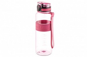 Бутылка для воды 1000 мл 8,5*8,5*27 см "Water Balance" коралл