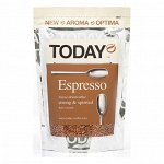 Кофе &quot;TODAY&quot; Espresso кофе растворимый, 75 г