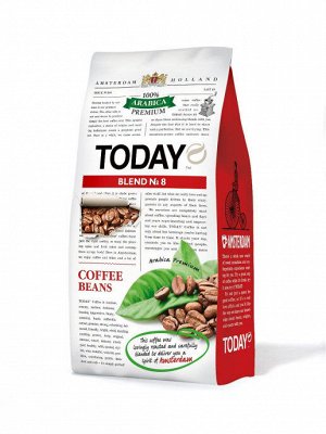 Кофе "TODAY" Blend 8 кофе в зернах, 800 г