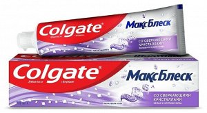 З.паста COLGATE 100мл Макс Блеск Отбеливющая сверкающие кристаллы