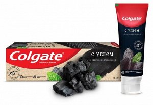 NEW З.паста COLGATE 75мл Уголь