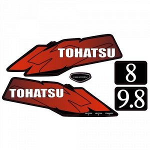Наклейка TOHATSU (комплект 8, 9.8)
