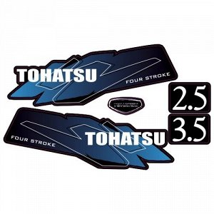 Наклейка TOHATSU (комплект 2.5, 3.5)