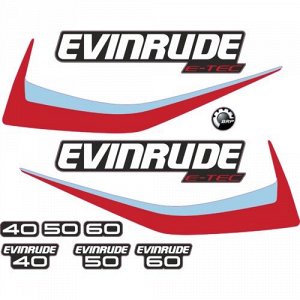 Наклейка Evinrude-40-50-60