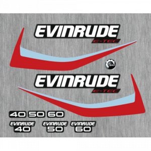 Наклейка Evinrude-40-50-60