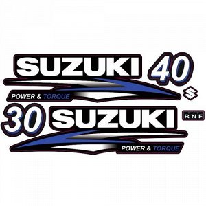 Наклейка Suzuki (комплект) 30, 40