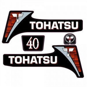 Наклейка TOHATSU (комплект 40)