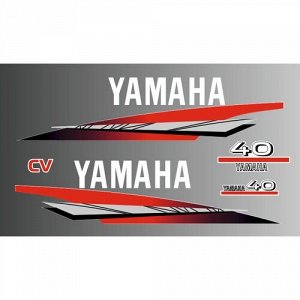 Наклейка Yamaha (комплект 40) (двухтактные)