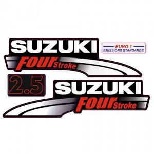 Наклейка Suzuki (комплект) 2.5