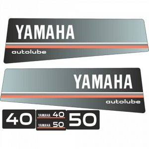 Наклейка Yamaha (комплект 40, 50)