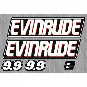 Наклейка Evinrude 9.9