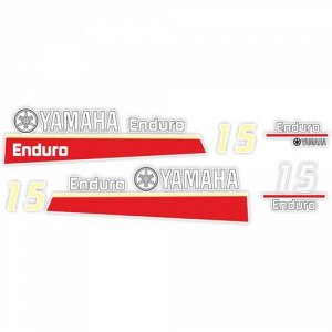 Наклейка Yamaha (комплект 15 Enduro)