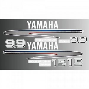 Наклейка Yamaha (комплект 9.9, 15)