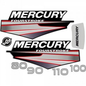 Наклейка Mercury (комплект) 80, 90, 100, 110