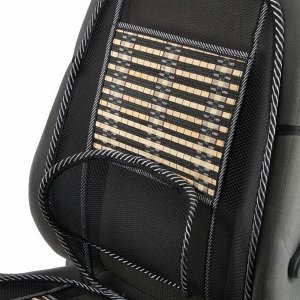 Накидка-массажёр TORSO на сиденье с поясничной опорой, бамбуковые вставки