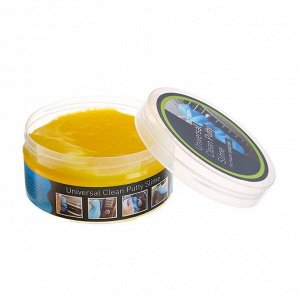 Антибактериальный гель-слайм Лизун, очиститель поверхностей, желтый, 150 мл