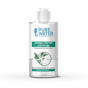 Средство для посуды Pure Water с эфирным маслом эвкалипта 450 мл