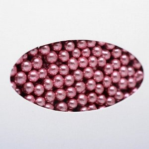 Кондитерская посыпка «Шарики розовые, хром», d 6, 1 кг