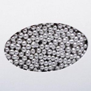 Кондитерская посыпка «Шарики серебряные 4мм», 1 кг