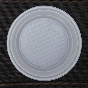 Набор одноразовыx тарелок «Все на пикник», 17 см, 6 шт, цвет белый