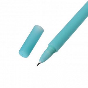 Ручка гелевая-прикол "Единорог голубой"